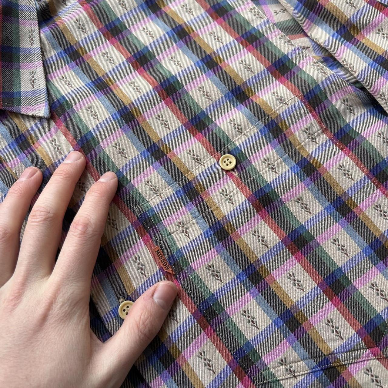 1990s Missoni Shirt Checked S