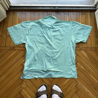 1980s CP Company Polo Shirt Green M
