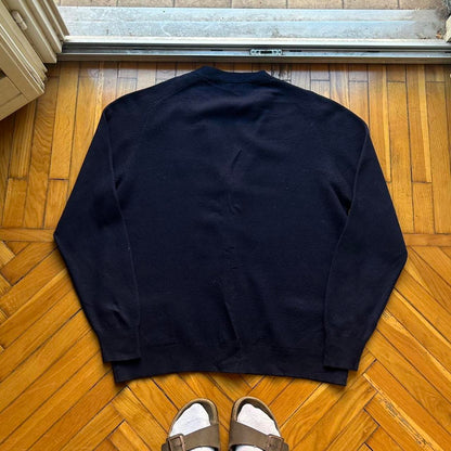 1990s Lyle & Scott Lambswool Knitted Cardigan L