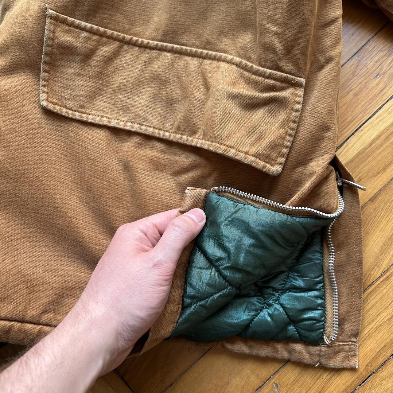 1980s Boneville Navy Arctic Jacket Brown XL