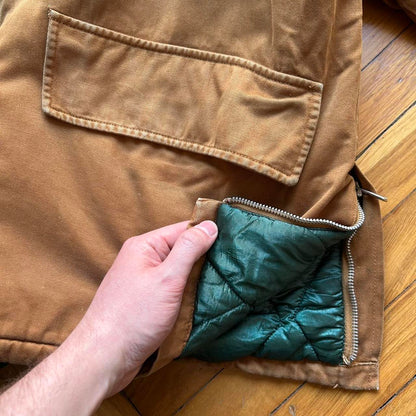 1980s Boneville Navy Arctic Jacket Brown XL