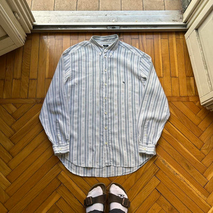 1980s Emporio Armani Striped Shirt L