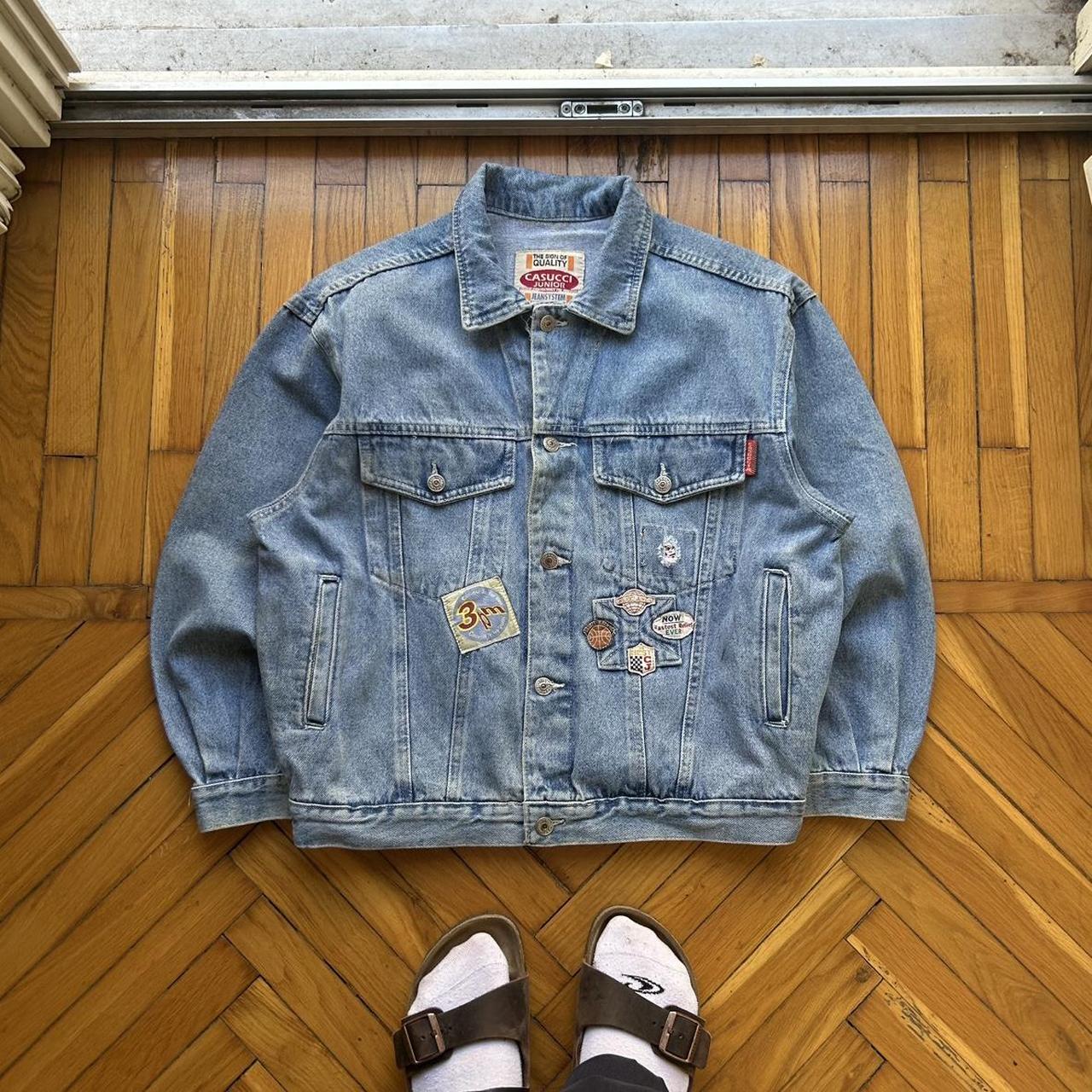 1990s Casucci Denim Jacket Blue S