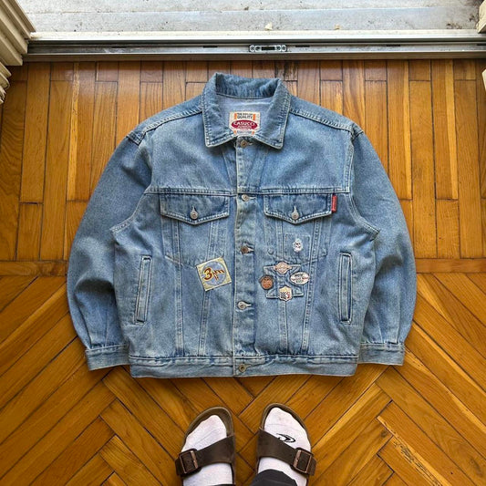 1990s Casucci Denim Jacket Blue S