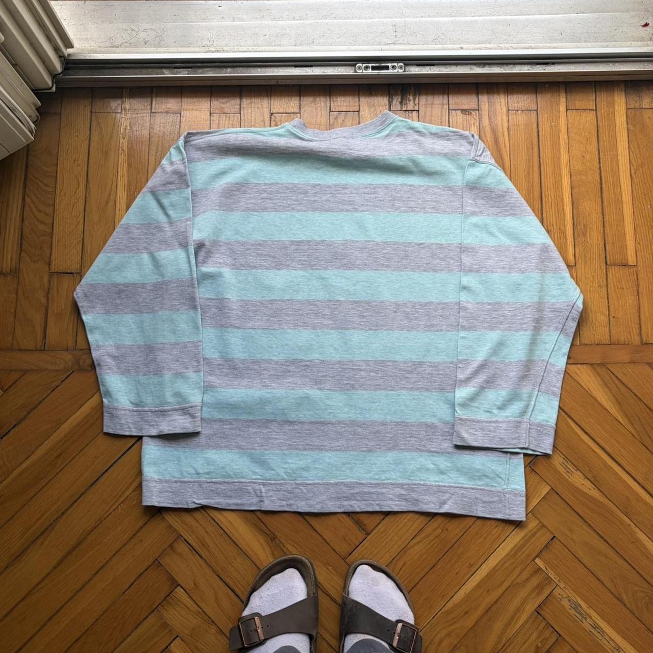1980s Emporio Armani Yacht Club Striped T Shirt M