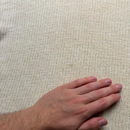 A/W 1997 Stone Island Chenille Knitted Jumper Cream L