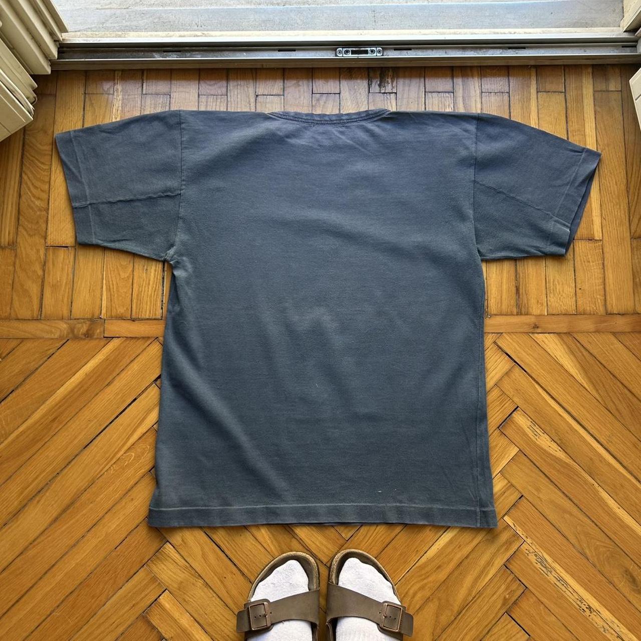 1980s Stone Island Compass T Shirt Navy M