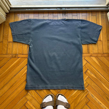 1980s Stone Island Compass T Shirt Navy M