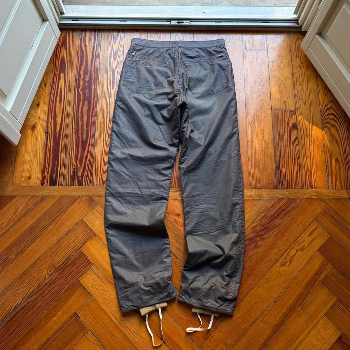 1980s Giorgio Armani Trousers Grey 30W 32L