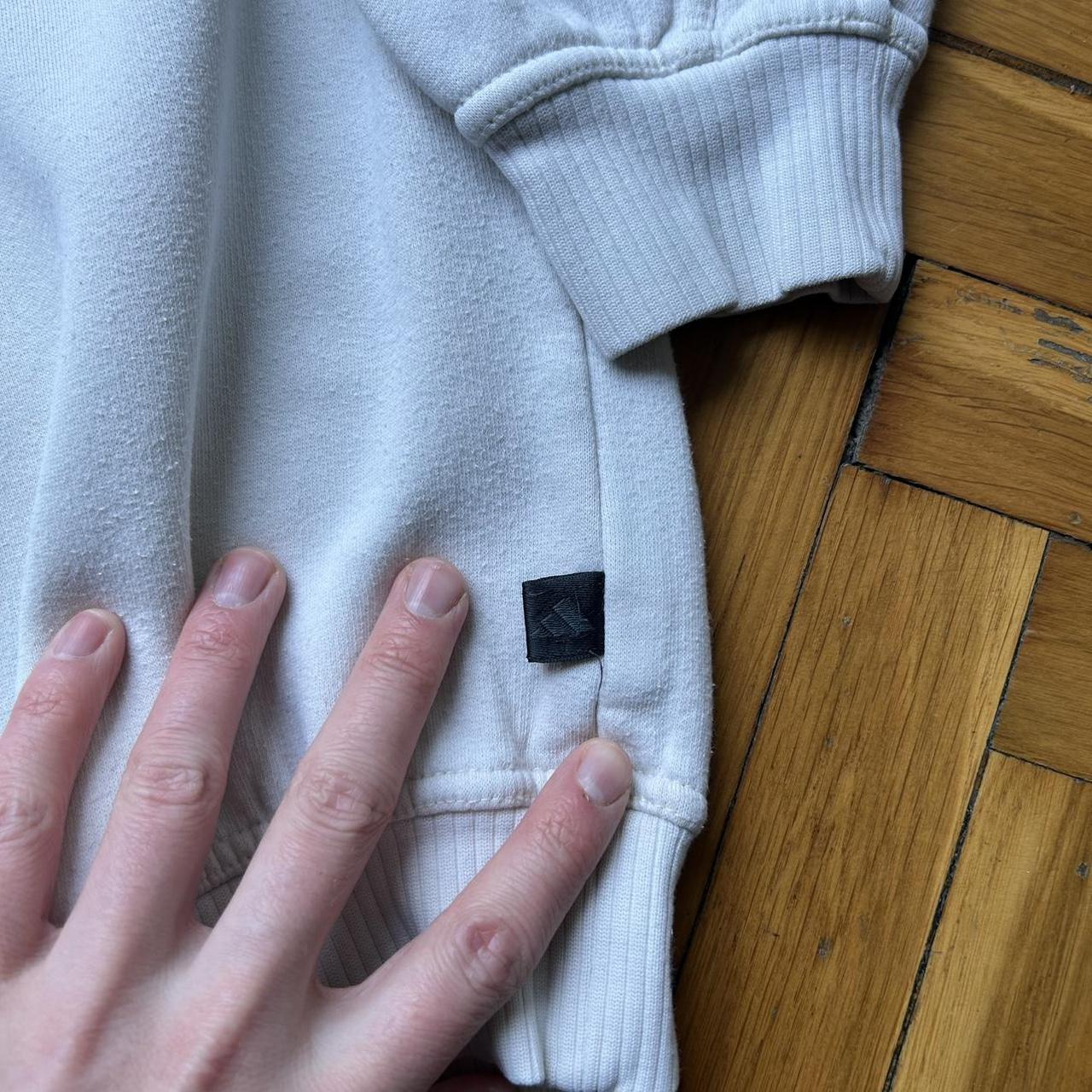 1990s Adidas Sweatshirt White L