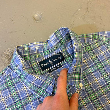 1990s Ralph Lauren Shirt Checked XXL