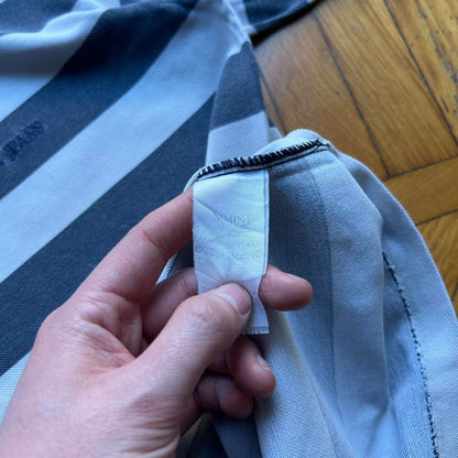 1990s Armani Jeans Striped T Shirt M