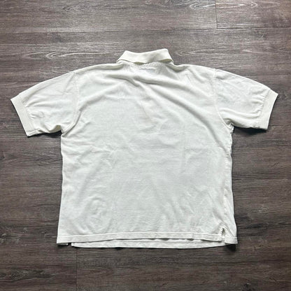 1990s Armani Polo Shirt White M