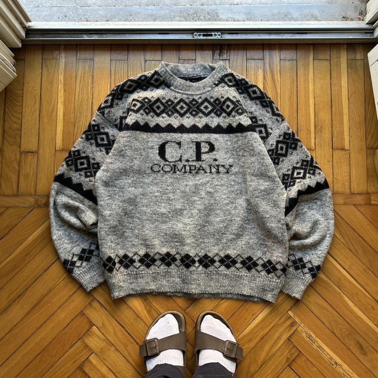 1980s CP Company Knitted Jumper L