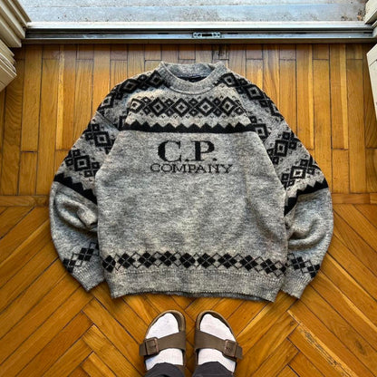 1980s CP Company Knitted Jumper L