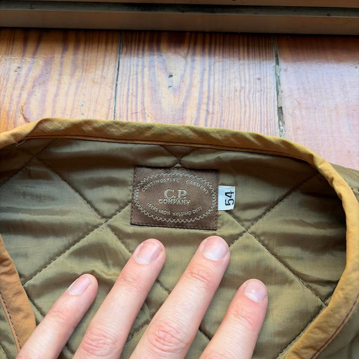 1980s CP Company Quilted Gilet M