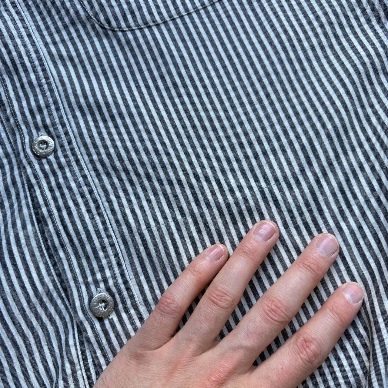 1980s Stone Island Striped Shirt S