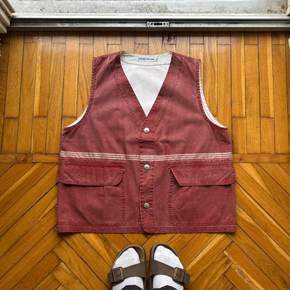 1992 Stone Island Marina Tela Stella Gilet XL