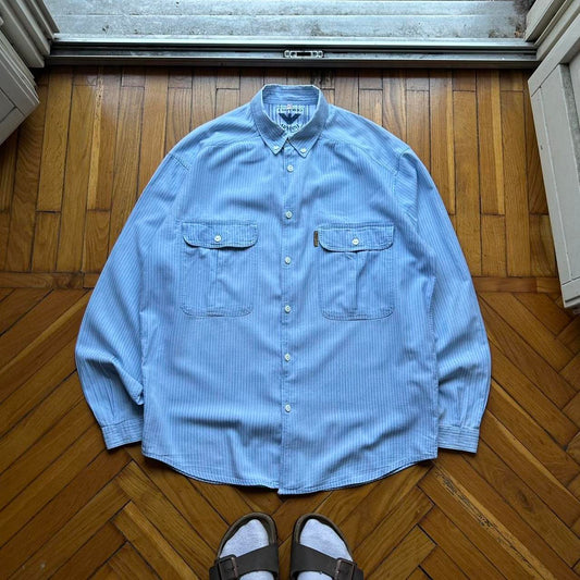 1980s Emporio Armani Shirt Striped L