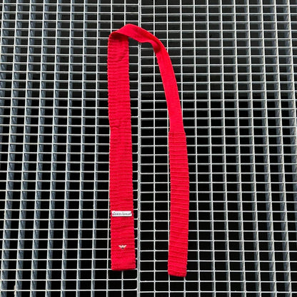 1980s Giorgio Armani Tie Red