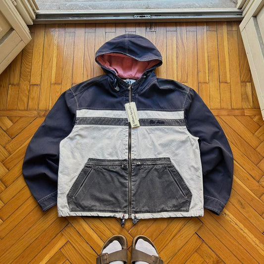 1990s Ciao 'Blue Arctic' Bomber Jacket (BNWT) L