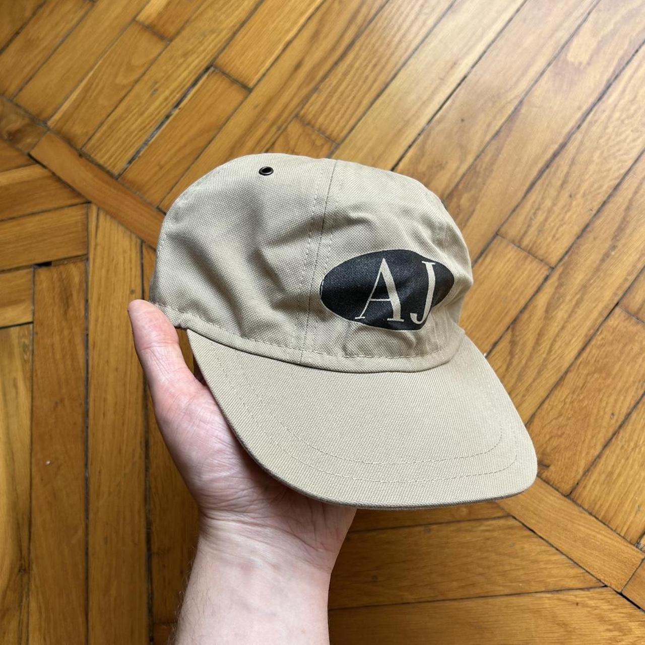 1990s Armani Jeans Cap Beige Size II