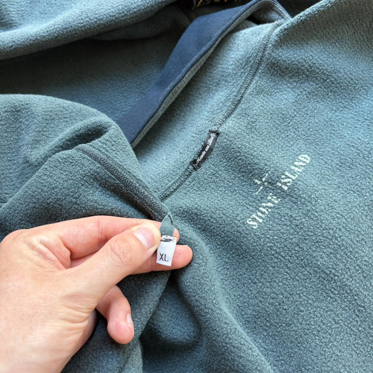 1990s Stone Island Reversible Fleece Sweatshirt XL