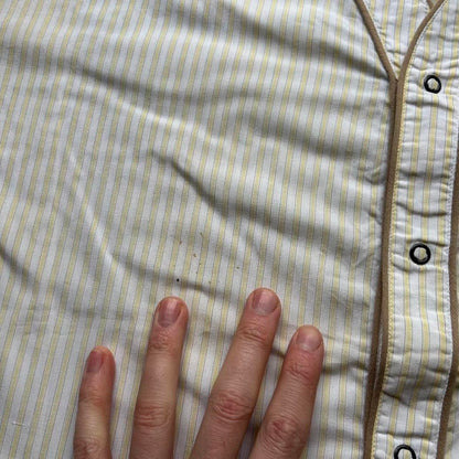 1980s Giorgio Armani Striped Shirt L