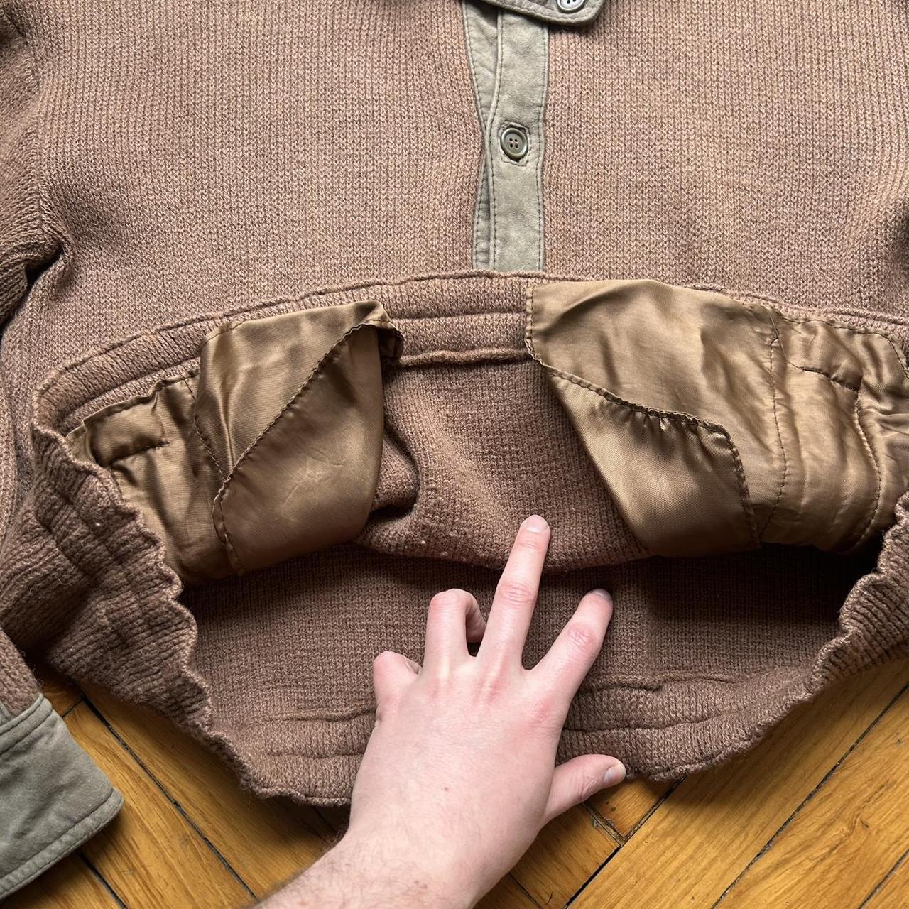 1980s Giorgio Armani Knitted Jumper Brown M