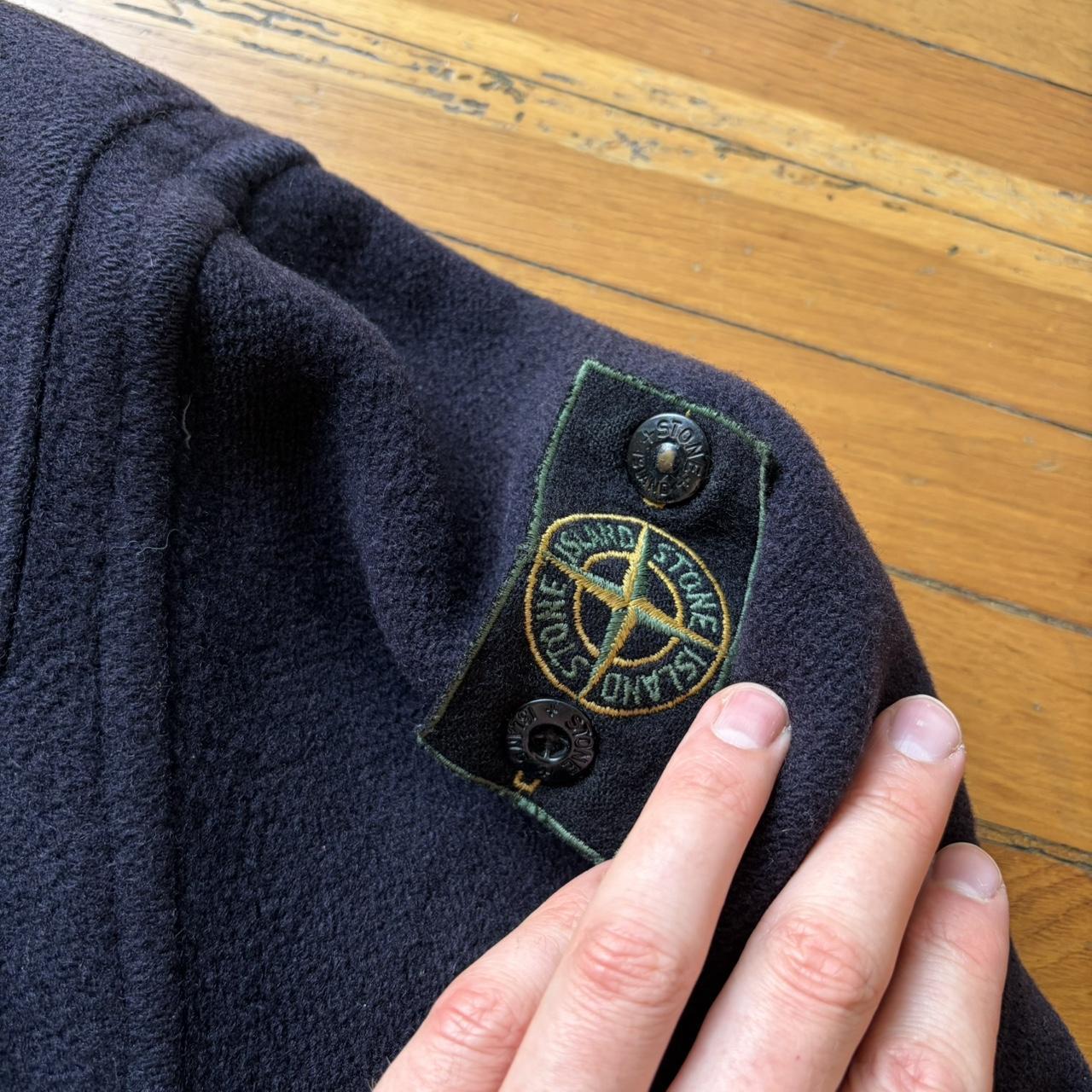 1980s Stone Island Duffle Coat Navy XL