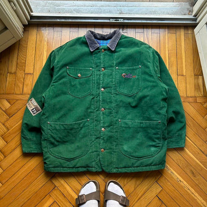1980s Best Company Corduroy Jacket XXL