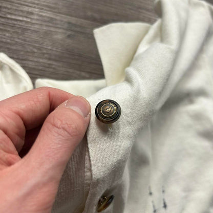 1990s Armani Polo Shirt White M