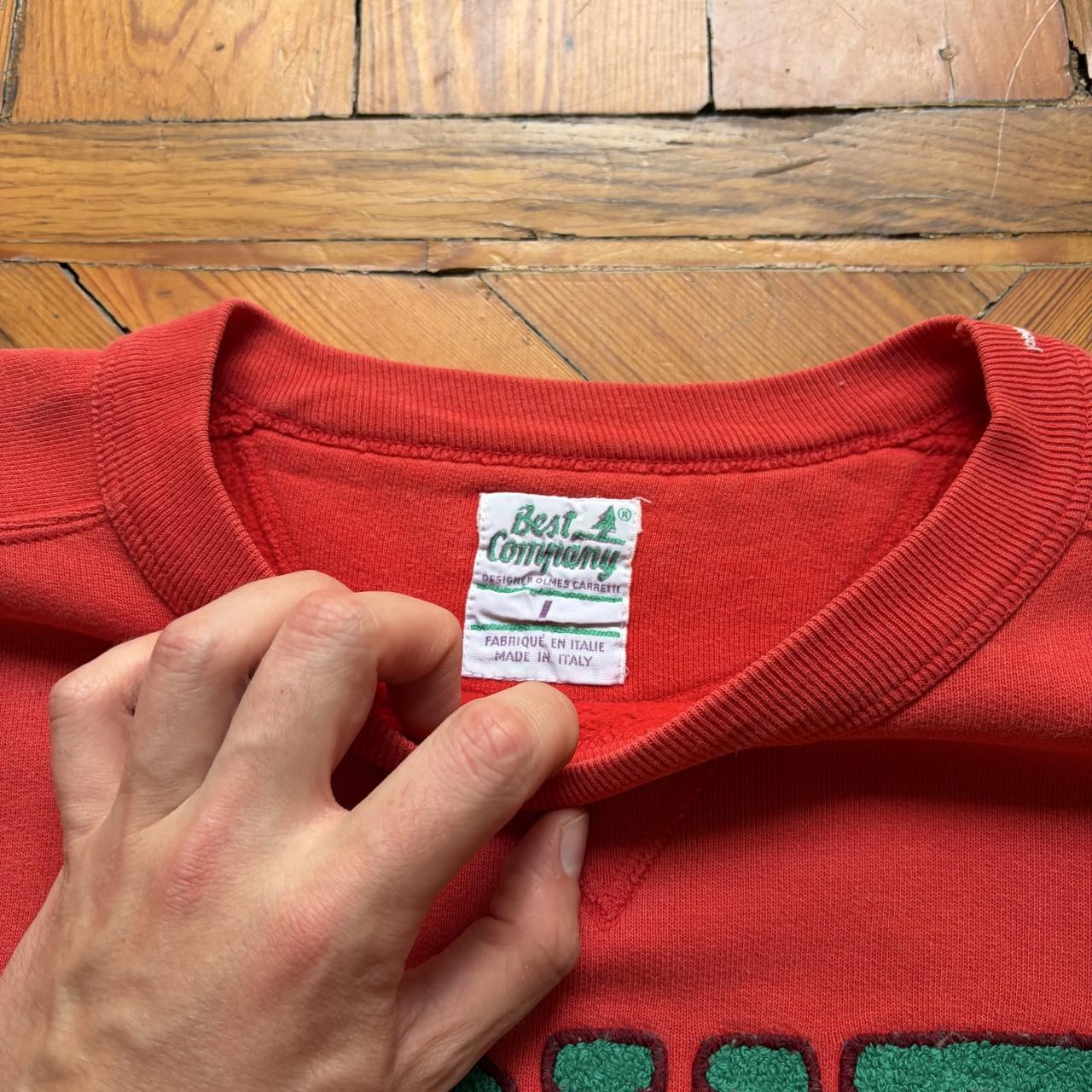 1980s Best Company Hockey Sweatshirt L