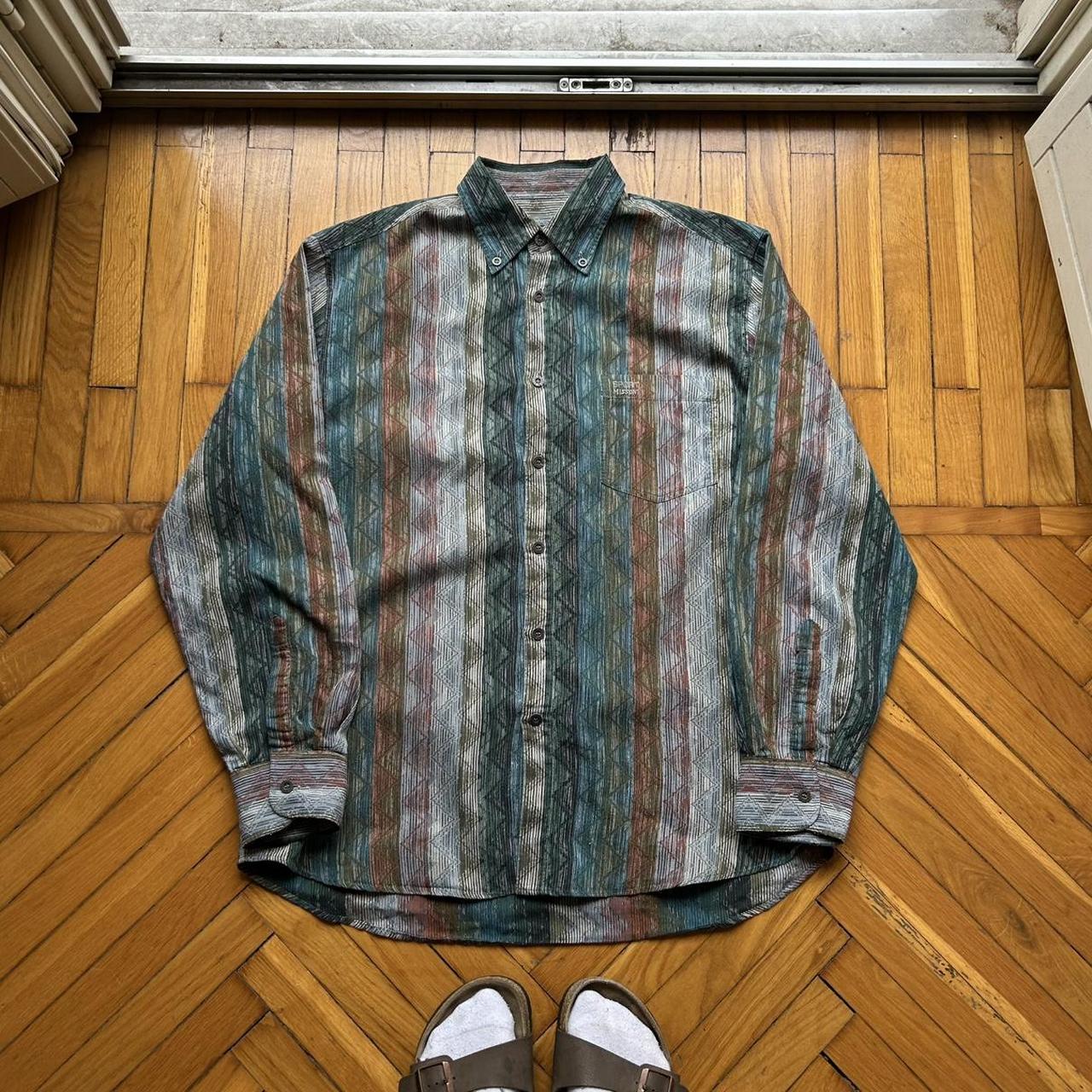 1990s Missoni Sport Pattern Shirt L