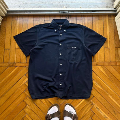 1990s Paul & Shark Shirt Navy M