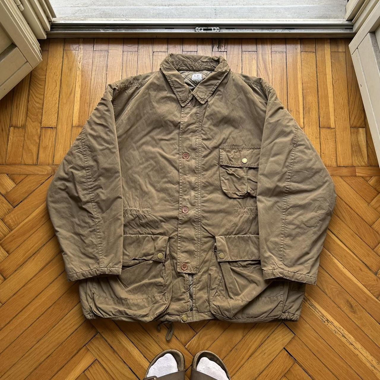 1990s CP Company Mille Miglia Coat Brown XL