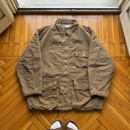 1990s CP Company Mille Miglia Coat Brown XL