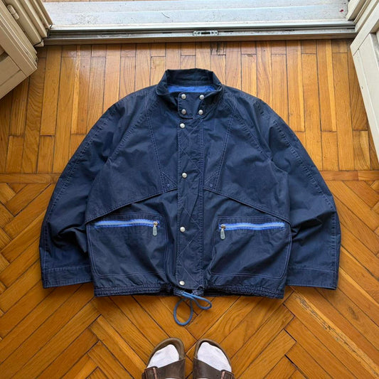 1990s Benetton Utility Jacket Navy L