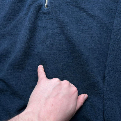 1980s Stone Island Fleece Sweatshirt Navy S