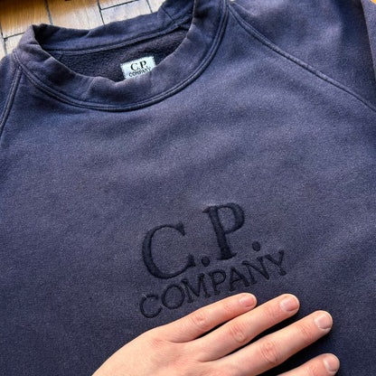 1980s CP Company Sweatshirt Navy XS