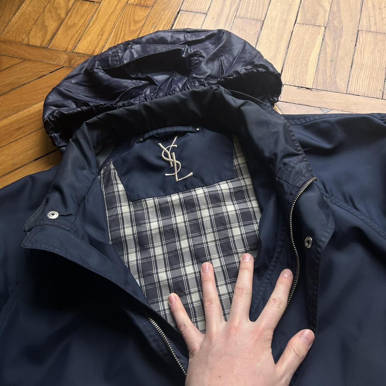 1990s Yves Saint Laurent Jacket Navy XL
