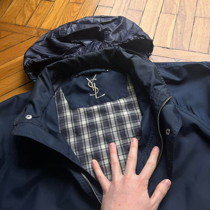 1990s Yves Saint Laurent Jacket Navy XL
