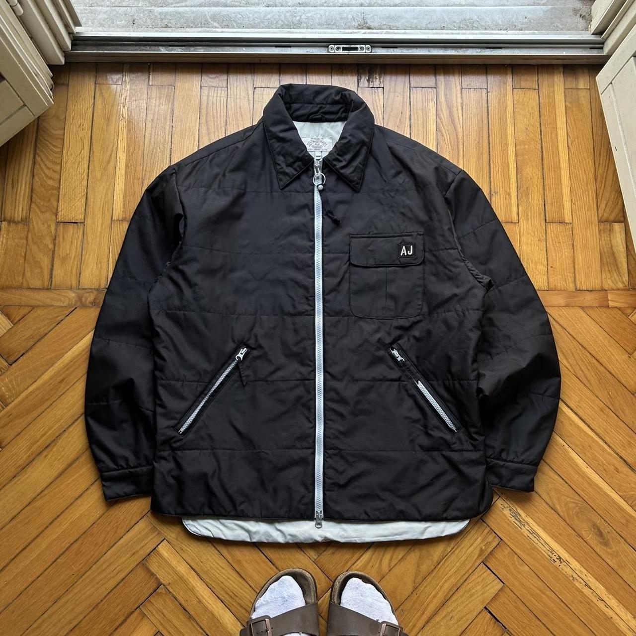 2000s Armani Jeans Padded Jacket Black L