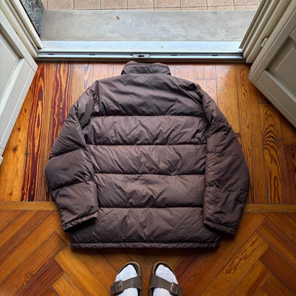 1990s Armani Jeans Puffer Jacket Brown XL