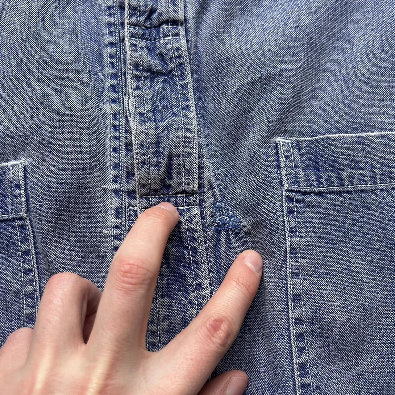 1986 Stone Island Pigment Denim Carpenter Jacket L