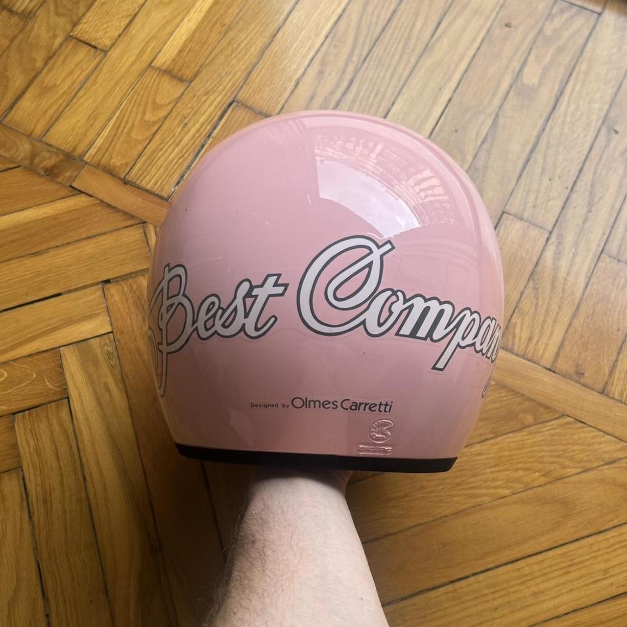 1980s Best Company Helmet Pink
