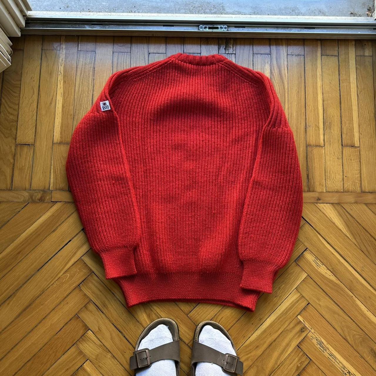 1990s Cerruti 1881 Knitted Jumper Red M