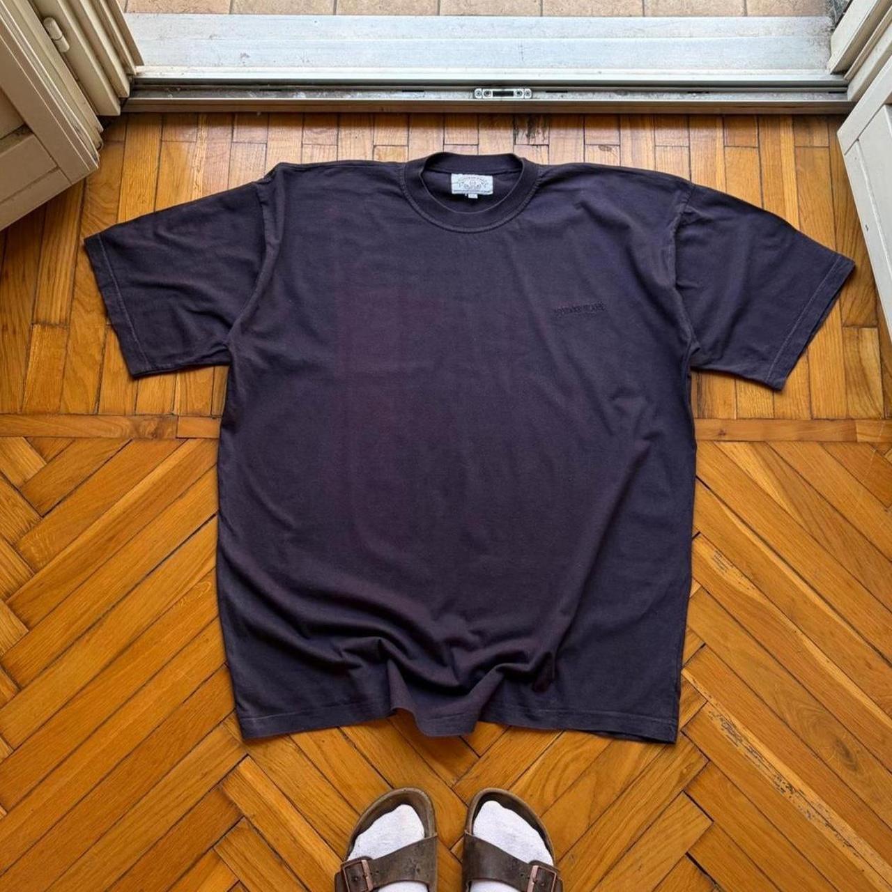 1990s Armani Jeans T Shirt Navy XXL