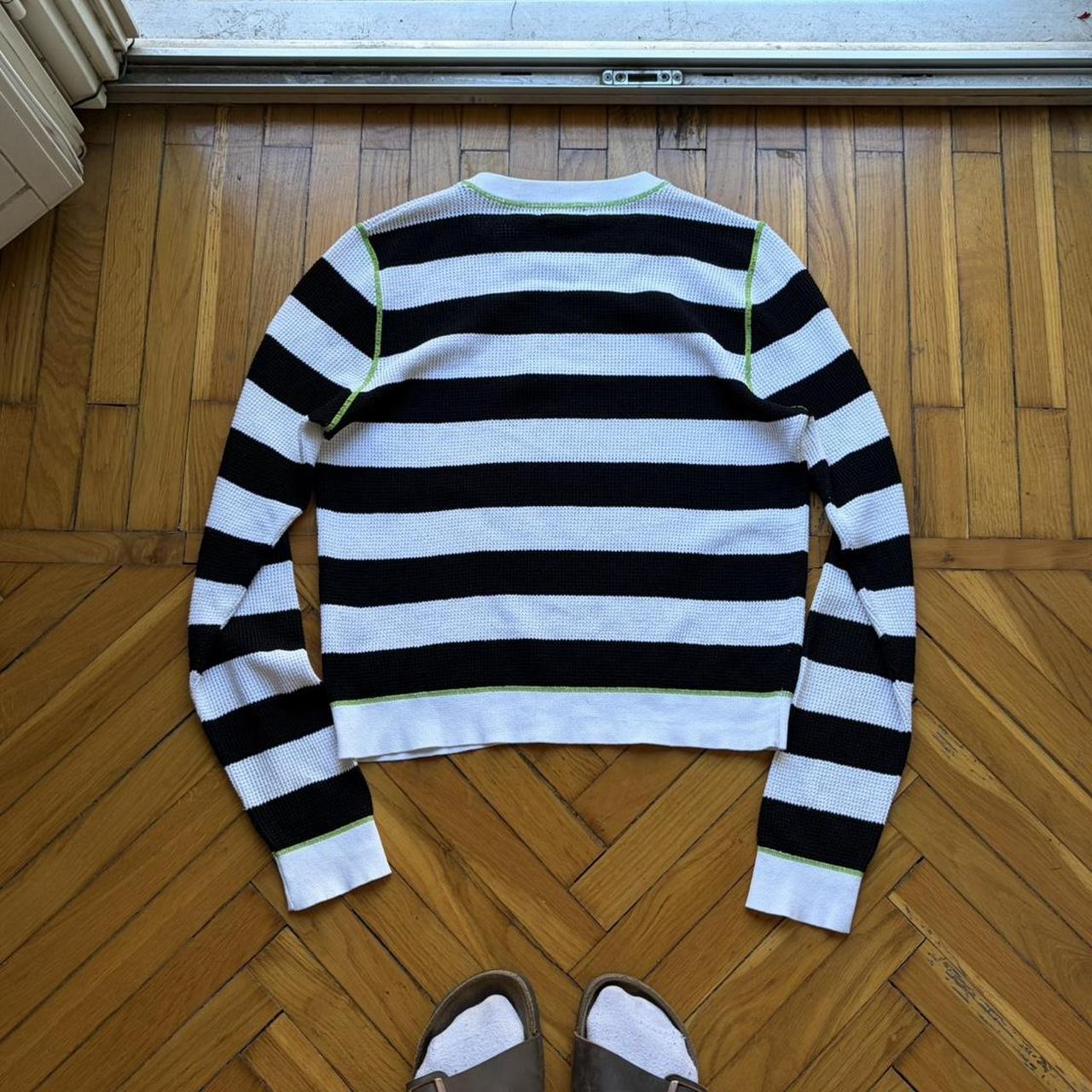 2000s Burberry Striped Knitted Jumper S