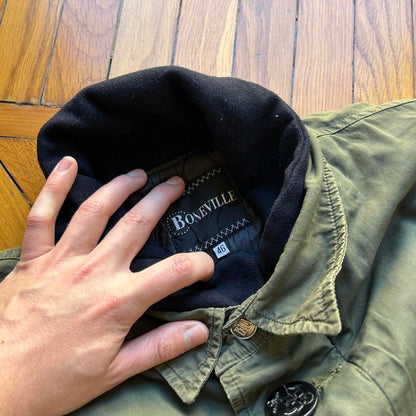 1980s Boneville Navy Arctic Jacket Khaki L
